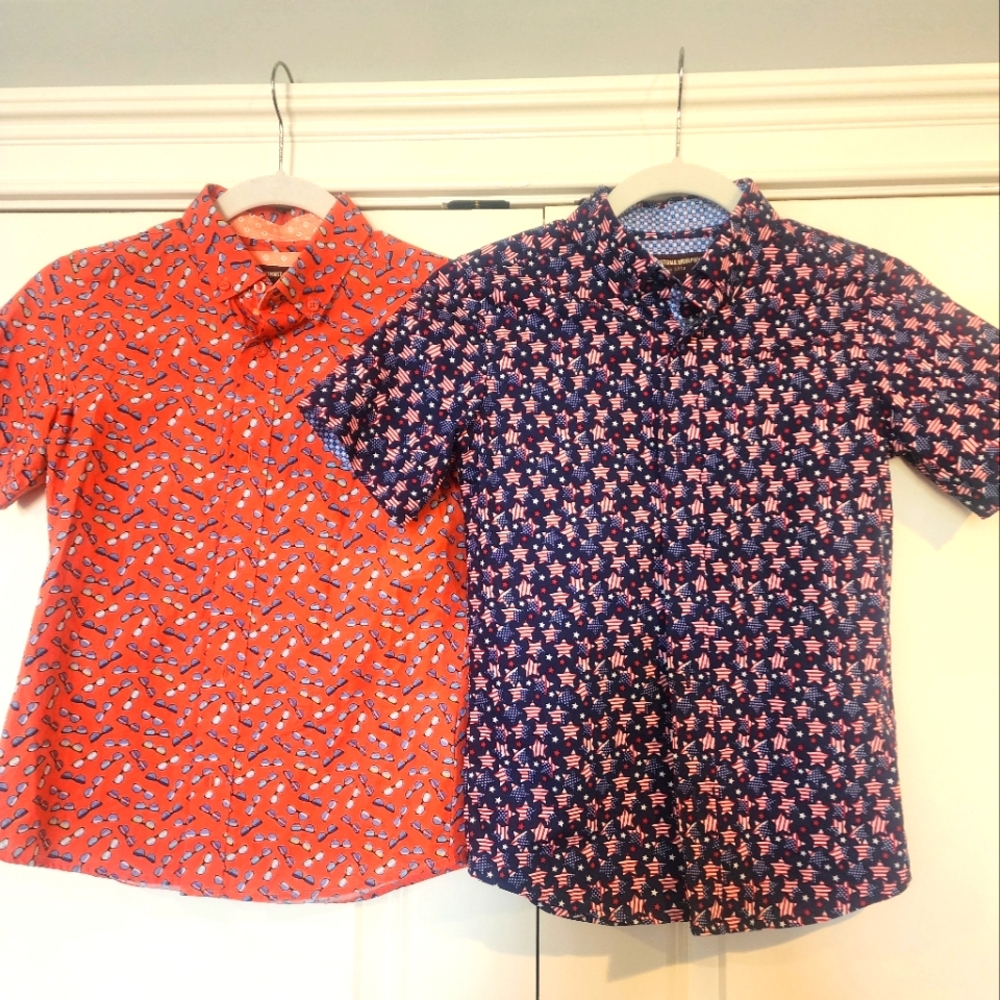 Johnston & Murphy set of short sleeve shirts